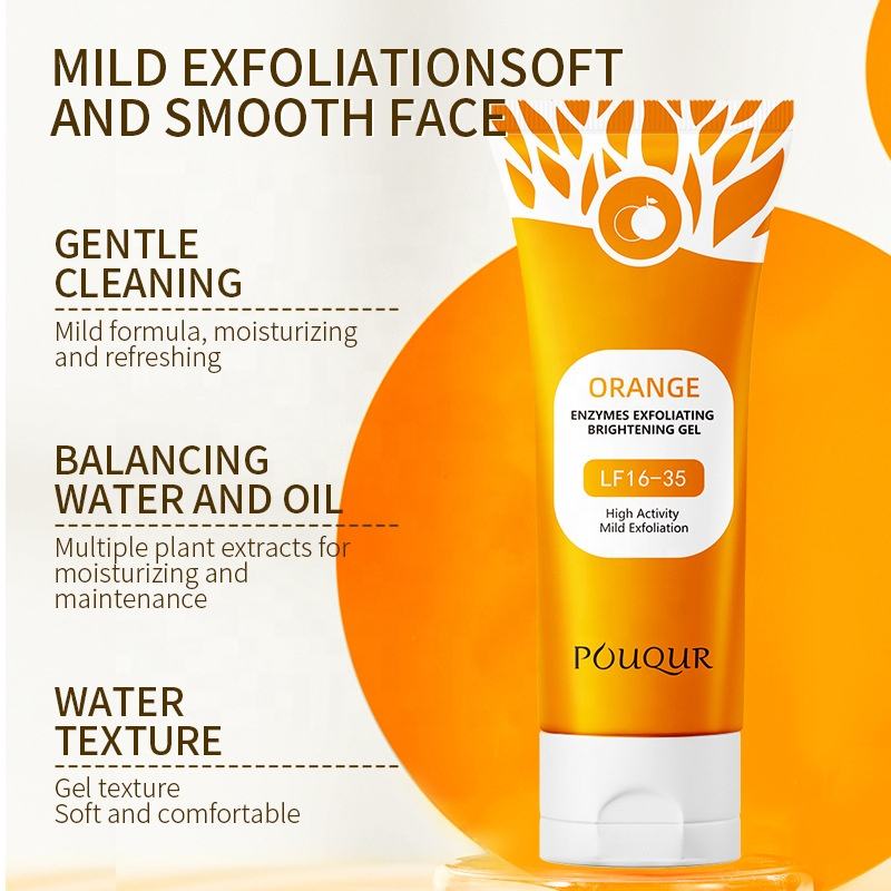 Orange Exfoliating whitening gel